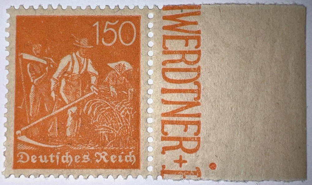 Travelstamps: 1922 Germany DR Deutsches Reich 150pf Stamp Scott #175 MNH OG
