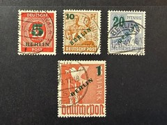 Germany Berlin # 9N 64 – 67 Used 2024 Scott Catalogue Value $ 26.70