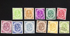 GERMANY 1955-1964 Deutsche BundesPost Stamps Postage Collection Lot Used Mint MH