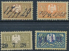Stamp Germany Reich Revenue Fiscal Medical Social Insurance Selection Used 2