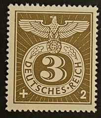 Travelstamps: 1943 Deutches Reich Stamps Scott #B217 Nazi Emblem MNH OG