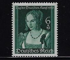 Germany 1939 Scott# B146 Mint NH 6+19pf Art „Venetian Woman“ by Durer SCV $26.00