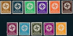 Stamp Selection Germany Official Selection WWII 3rd Reich MNG