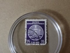 Rare Deutsche Demokratische Republik German Postage Stamp Early Vintage 15 (B)
