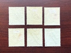 German South West Africa 1897 Scott #1-6 Overprinted MLH