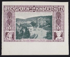 Germany – Child Protection Label Unused hinged.