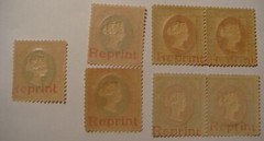 Heligoland.Lot of official reprints.Singles,pairs.MNH.See description.