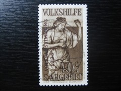 SAAR SAARLAND Mi. #199 scarce used stamp! CV $21.50