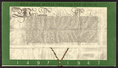 Germany 1947, SG951/952, 24pf + 75pf, set of 2 stamps , Leipzig Autumn Fair