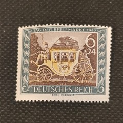 German Empire 1943 stamp. „Tag der Briefmarke“ (Stamp Day) issue. MNH