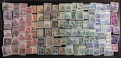 Germany WWII Czechoslovakia Bohemia and Moravia Lot of 109 stamps MH & Used