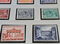 GERMANY 1949, MI. 42-60, LUXURY MNH COMPLETE SET.