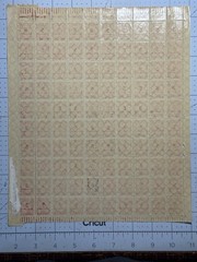 Germany 1923 SC 285 Sheet 5 Millionen Mark Hyperinflation MNH