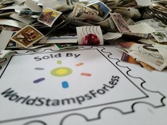 Germany Stamp Collection Used -Each Lot: 300 Different Surcharge Zuschlag Stamps