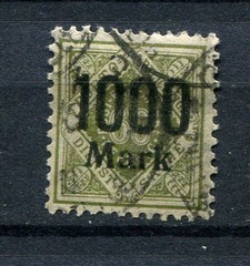 Wurttemberg : Michel D 171 – official stamp from 1923 – used