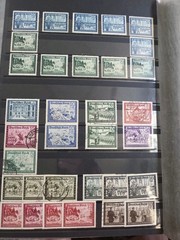Collection Of 33 Third Reich German Stamps Midt 1930s- Early 1940s