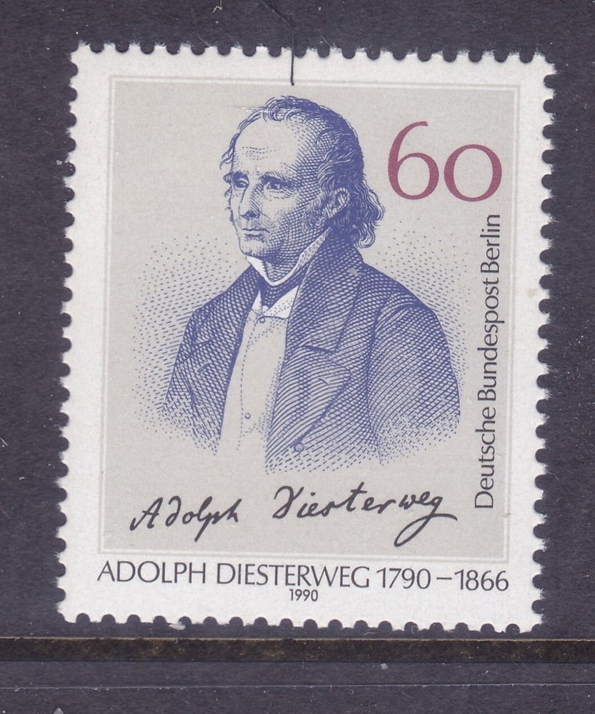 Germany Berlin 9N592 MNH 1990 Adolph Diesterweg – Educator Issue