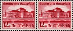 Germany Scott B121-B122 Line Pairs, MINT-LH 1938