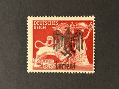 Germany WWII propaganda fantasy ovpt (Lorient) 6+4 Rpf. MNH /s1 #426