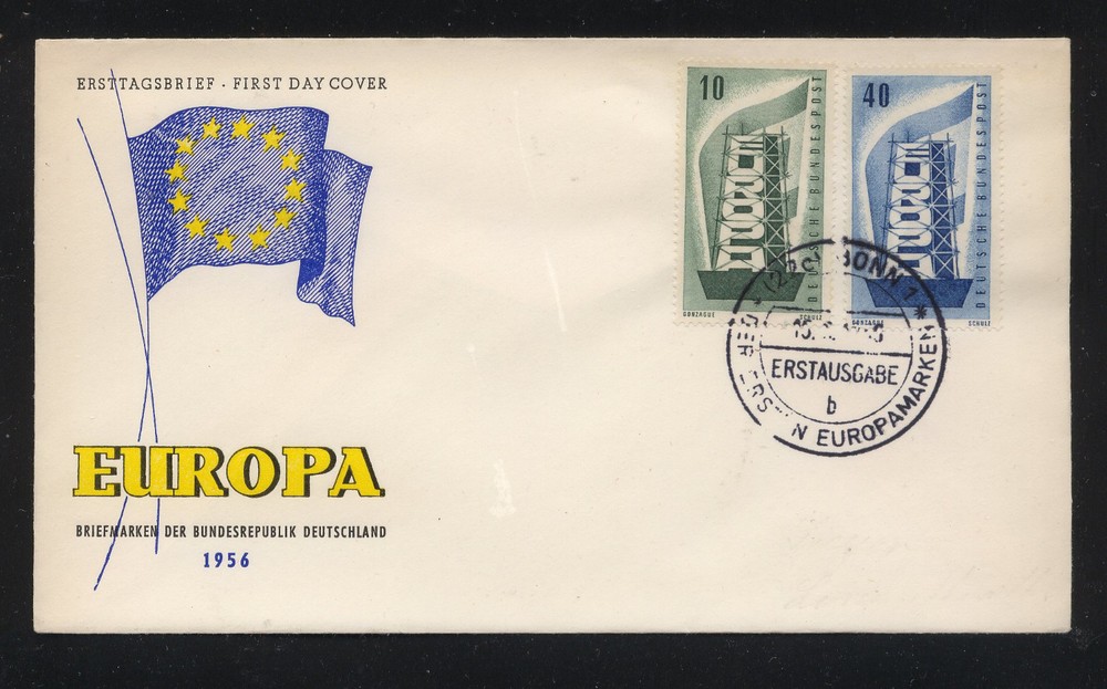 Germany 748-749 on first day cachet cover KL0820