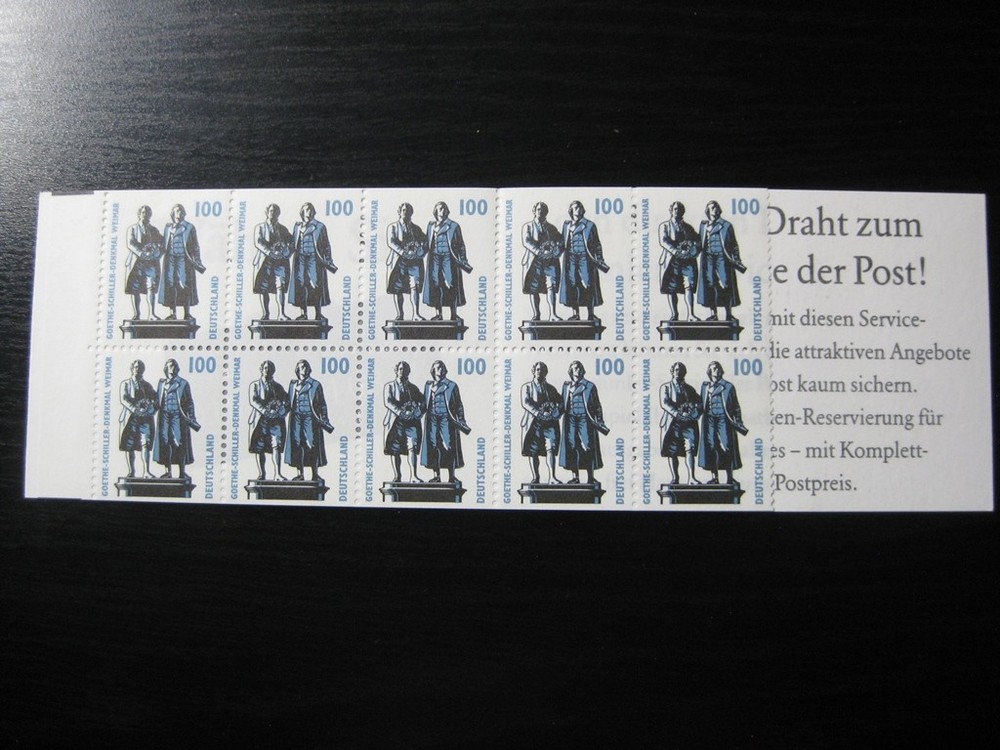 GERMANY Mi. #MH 36II scarce mint MNH stamp booklet! CV $14.50