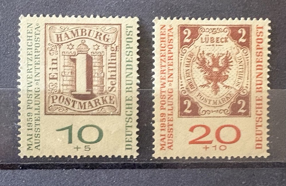 Germany Berlin: 1959. Complete sets of 1 Semi-postal. SC # B366-B367. #09-05048