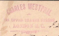 Queen Victoria QV London Hooded Circle 1d Postal Stationery Postcard To Germany
