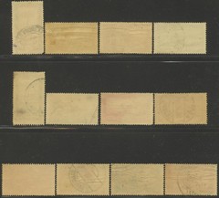 SAAR Sc#120-128, 131-133 1927-32 Scenes Part Set Used (b)