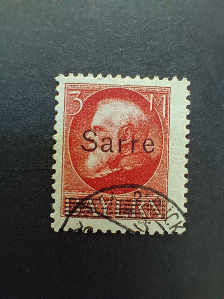 Saar, Saarland 1920 Michel #29