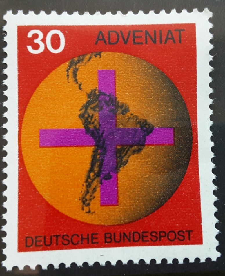 Germany 1967 – Adveniat MNH stamp SG 1450