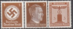 AUTHENTIC Historical Artifact Germany WWII 1942 Selection Hitler 3rd Reich MNH 2