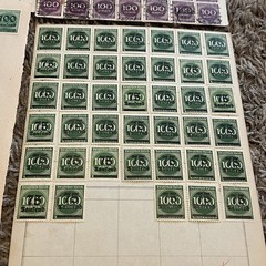 NICE GERMAN MINT AND USED STAMP PICKER LOT WORLD WAR I INFLATION OVPTS