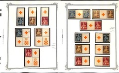 Croatia Stamp Collection in Scott Specialty Album, World War 2, 60 Pages