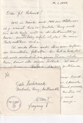 Lot Stamp Germany WWII 3rd Reich Vienna Austria Wein Feldpost Letter F