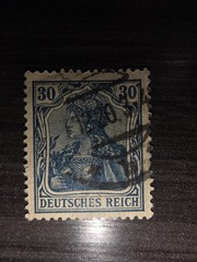 Set of Vintage Unique German Stamps from 1901 – 1910!!