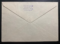 1946 Berlin Germany Provisional Occupation Stamps Postwar Cover Blocks