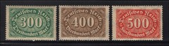 Germany Scott # 201-203 MNH Numerals 1922-1923