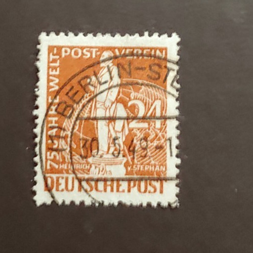1949 BERLIN UPU 24PF VF USED GERMANY DEUTSCHLAND