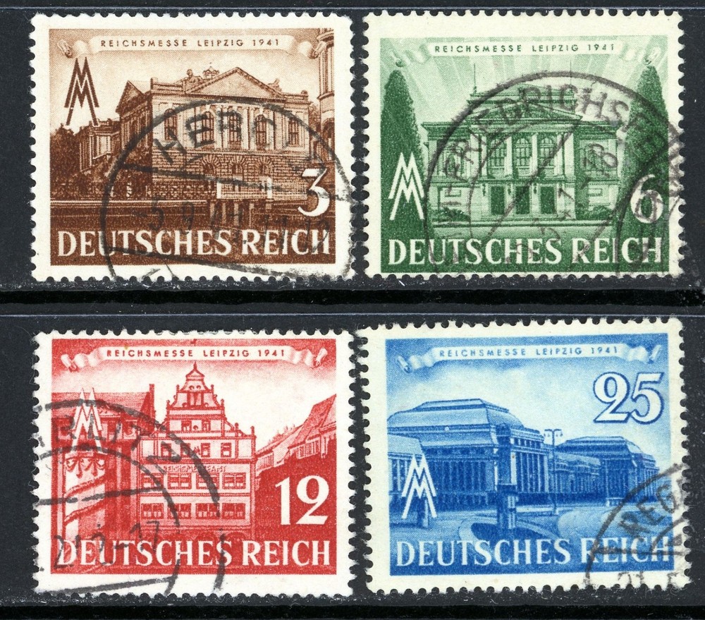 Stamps Germany, Scott # 498-501 used, complete set