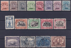 Eupen Mi.No. 1 – 17 Used 1920 / 1921 (Mi. 200,-€)