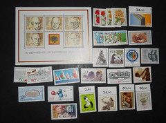 GERMANY 1982 COMMEMORATIVE SEMI-POSTAL S/S STAMP YEAR SET/LOT OF 26 STAMPS MNH