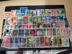 Small Collection of West Germany Stamps on Stock Cards. Used/Mint. FREE P&P.