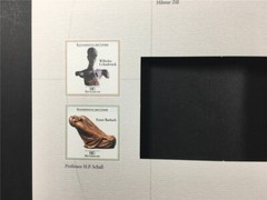 GERMAN POST ART-EDITION 1999/24 2063/2064 KULTUR KUNST ART SKULPTUR