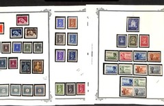 Croatia Stamp Collection in Scott Specialty Album, World War 2, 60 Pages