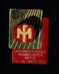 Germany 1951 Frankfurt Messe Poster Stamp MNH – S48965