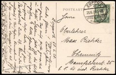 Danzig 1928 ZOPPOT Germany Poland Speicher Insel 10pf Stamp Cover 83995
