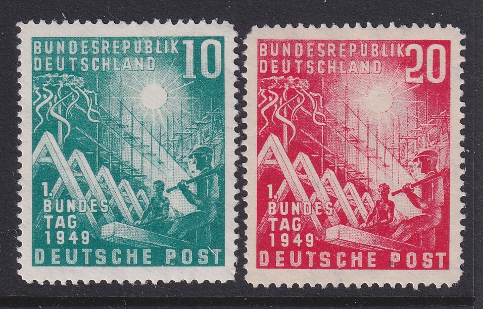 Germany, Scott 665-666, MHR