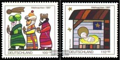 FRD (FR.Germany) 1959-1960 (complete issue) used 1997 christmas