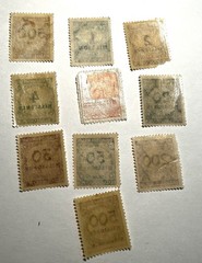 GERMANY German Reich 1923 – 10 Stamps in Series – MH