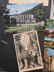 22x Germany Postcards 1940s-50s Post WW2 German Views Stamps Used Lot